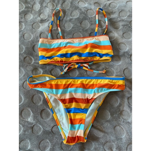 The Bikini Lab Stripped Swim Suit - Picture 5 of 7